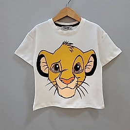 ASLAN BASKILI TİŞÖRT UNISEX ÇOCUK