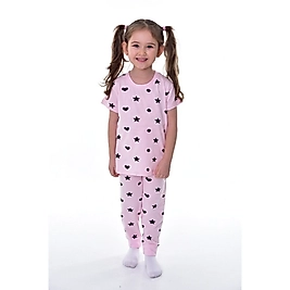 DESENLİ PİJAMA TAKIMI ALT ÜST ÇOCUK 2’li